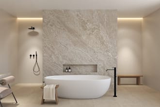 rendering 3d the bathroom for you with 3dsmax
