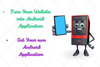 convert the website into an android app