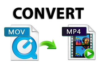 convert videos to mp4, avi and GIF