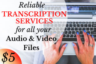 create precise audio and video transcriptions