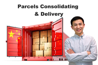 consolidate parcels for you in china and deliver