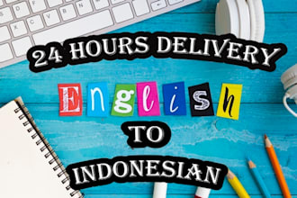 expertly translate english to indonesian
