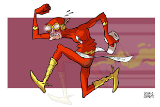 create a flash cartoon