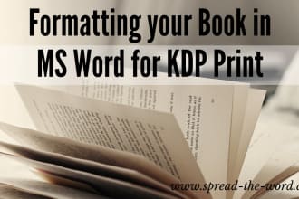 do kindle book formatting and layout design