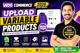 upload woocommerce variable products with attributes