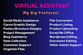 be your awesome administrative virtual assistant
