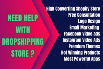 build your pod shopify store or ebay, etsy, amazon store