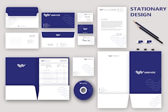 design logo, business card, letterhead and stationary design