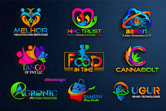 do professional 3d modern business logo design in 24 hours