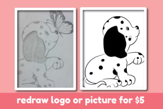 convert your raster image to vector