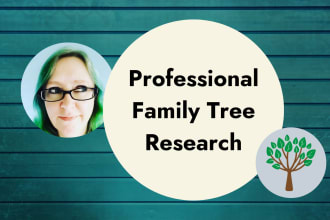 professionally research your family tree
