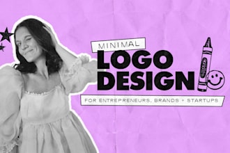 design logo for entrepreneurs, brand and startups