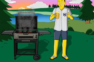 turn you, your loved one or your pet into yellow family