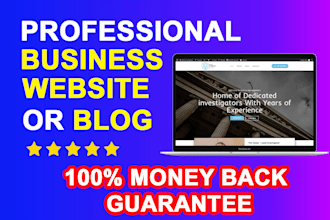 create your business wordpress website or speed up site