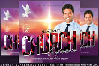 design an exceptional church flyer or any flyer design