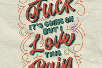 make design with hand lettering