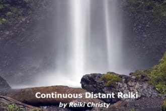 send pure and powerful continuous distant reiki for a week