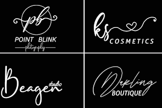 design signature logo for your business