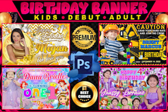 make creative birthday banner designs