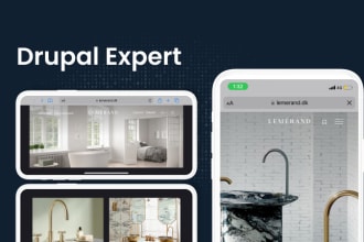 develop, update drupal website development