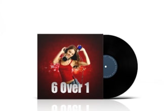 eye catching music album cover design  custom mixtape
