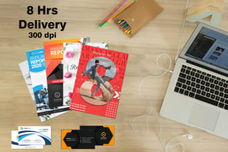 design exclusive flyer, poster, brochure, business card
