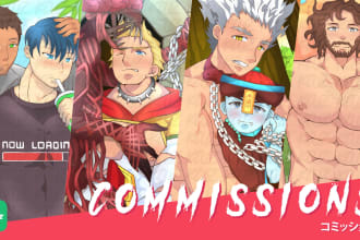 draw you an anime boys