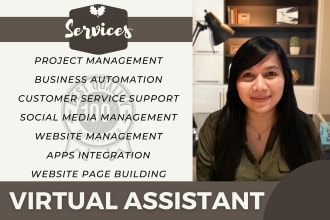 be your virtual assistant
