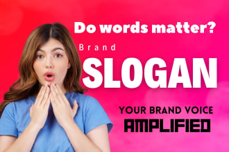 create a unique business slogan or company tagline for your brand