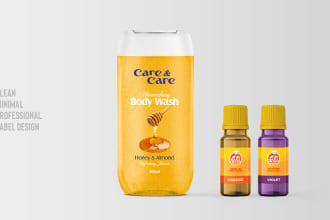 do product label, product packaging box design