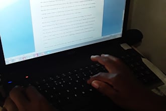 offer efficient typing services
