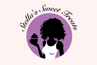create black and white silhouette logo and thirst design