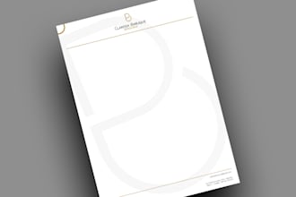 make a letterhead for your business