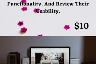 test your website or app and provide feedback