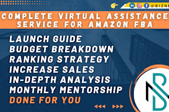 your amazon fba private label expert virtual assistant VA