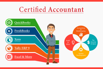 do monthly bookkeeping and accounting in quickbooks online