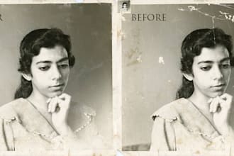 retouch your loved ones photos
