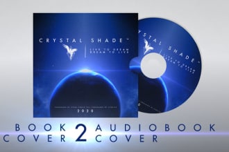 turn your book cover to acx audio book cover