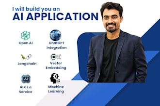build apps with chatgpt, azure openai, ai chatbot, langchain, vector embedding