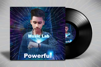do create single cover and album cd cover design in 12 hour
