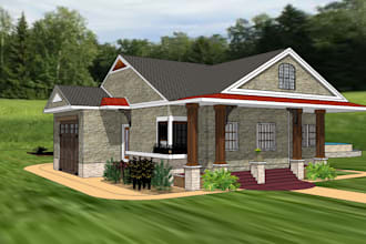do 3d modeling,high quality rendring