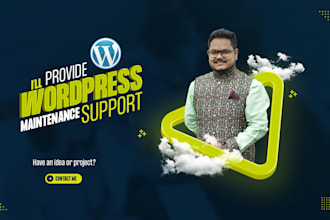 provide your wordpress website maintenance support