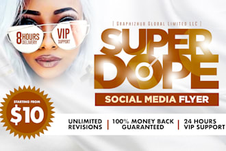 do outstanding church, fb, instagram post, social media flyer, or event flyer