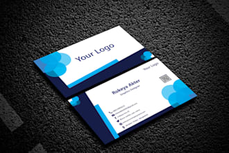 design professional business card, letterhead and invoice