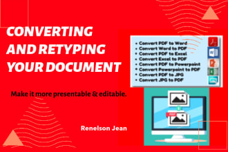 convert and retype files quickly