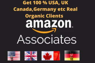 promote amazon  products in USA,UK, canada