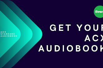 produce high quality audiobook to acx standards