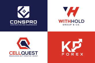 do unique logo design with creative concepts
