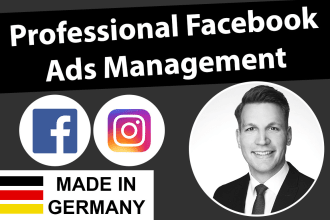 set up, manage and optimize your facebook and instagram ads