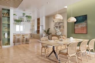 do high quality photorealistic interior renderings